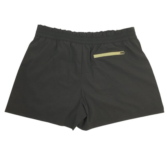 Athleta Womens 5 pockets Lightweight Zip Black Shorts Womans Large - Picture 3 of 8